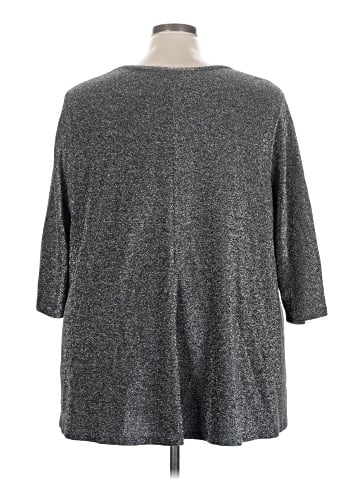 Jessica London 3/4 Sleeve Top (view 2)