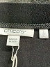 Chico's Solid Black Formal Skirt Size Lg (2) - photo 4