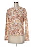 Scott Taylor 100% Polyester Orange Long Sleeve Blouse Size M - photo 1