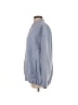 Zara 100% Polyester Solid Blue Jacket Size XS - photo 5