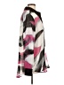 DKNY 100% Polyester Animal Print Pink Long Sleeve Blouse Size L - photo 4