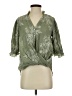 Chenault Green 3/4 Sleeve Blouse Size S - photo 1