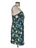 Old Navy 100% Viscose Floral Blue Cocktail Dress Size L - photo 4