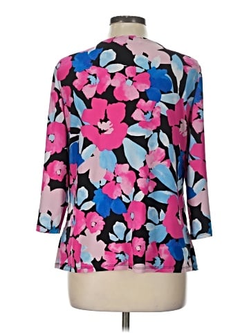 Kasper 3/4 Sleeve Blouse (view 2)