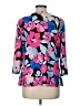 Kasper Blue 3/4 Sleeve Blouse Size L - photo 2