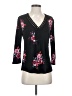 Daniel Rainn Black 3/4 Sleeve Blouse Size S - photo 1