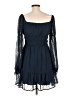 Altar'd State 100% Polyester Blue Casual Dress Size L - photo 2