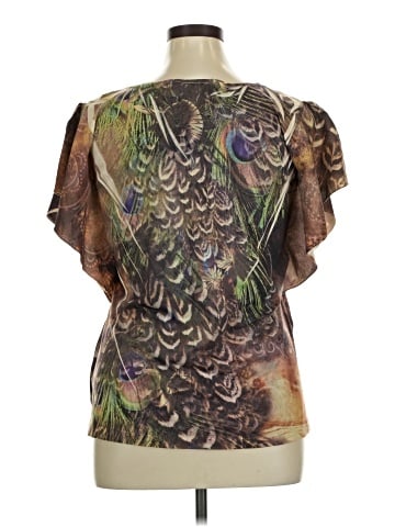 Style&Co Short Sleeve Blouse (view 2)