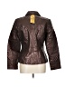 Bagatelle 100% Polyester Metallic Brown Blazer Size 12 - photo 2