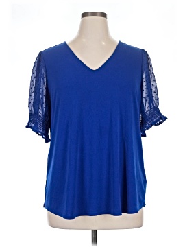 Adrianna Papell Short Sleeve Top