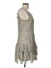 Bali Animal Print Ivory Cocktail Dress Size L (estimated) - photo 4