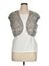 Alex Evenings Silver Vest Size 16 - photo 1