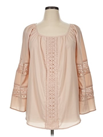 Adiva 3/4 Sleeve Blouse (view 1)