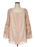 Adiva 100% Polyester Tan 3/4 Sleeve Blouse Size 1X - photo 1
