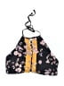GB Floral Black Swimsuit Top Size L - photo 1