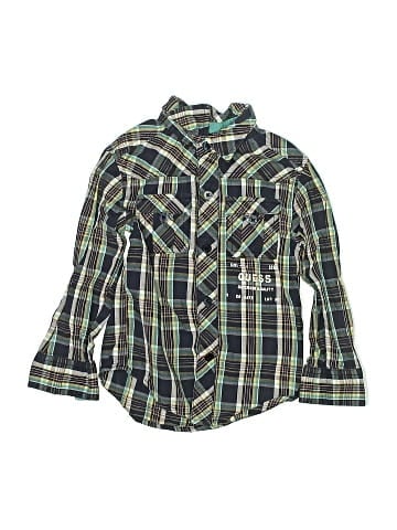 Guess Long Sleeve Button-Down Shirt (view 1)