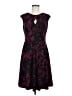 Wisp Burgundy Cocktail Dress Size 8 - photo 1