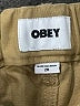Obey 100% Cotton Tan Jeans Size 28 waist - photo 7