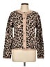 Vigoss Animal Print Tan Cardigan Size L - photo 1
