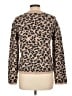 Vigoss Animal Print Tan Cardigan Size L - photo 2