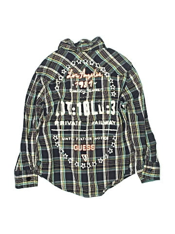 Guess Long Sleeve Button-Down Shirt (view 2)