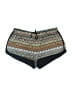 Ecote Chevron-herringbone Blue Shorts Size L - photo 1