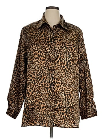 Notations Long Sleeve Blouse (view 1)