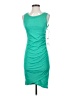 Leith Solid Green Cocktail Dress Size S - photo 1