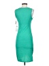 Leith Solid Green Cocktail Dress Size S - photo 2