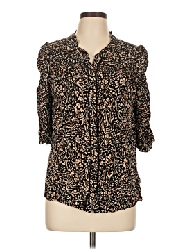 Wit & Wisdom 3/4 Sleeve Button Down Shirt