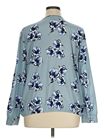 Ann Taylor Factory Long Sleeve Blouse (view 2)