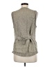 J.Jill 100% Linen Gray Vest Size M - photo 2