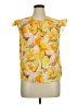 Hester & Orchard Yellow Sleeveless Blouse Size XL - photo 1