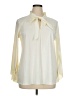 Lyssé Ivory Long Sleeve Blouse Size XL - photo 1