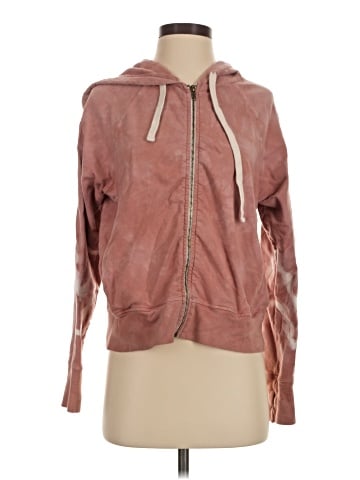 Electric & Rose Zip Up Hoodie (view 1)