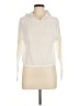 Autumn Cashmere 100% Cotton Ivory Pullover Sweater Size M - photo 1