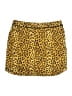 Greg Norman 100% Polyester Animal Print Yellow Skort Size L - photo 1