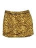 Greg Norman 100% Polyester Animal Print Yellow Skort Size L - photo 2