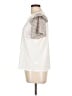 CeCe Ivory Short Sleeve Blouse Size L - photo 5