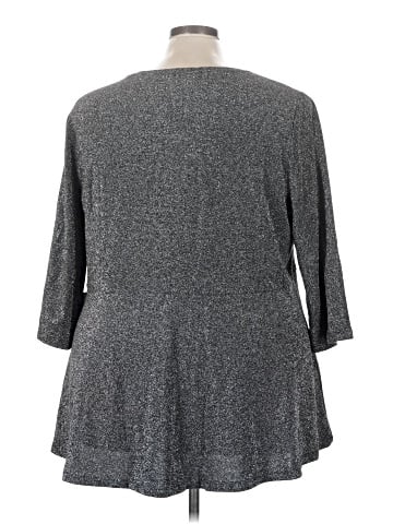 Jessica London 3/4 Sleeve T-Shirt (view 2)