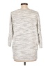 Laila Jayde Gray 3/4 Sleeve Top Size L - photo 2