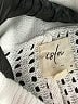 Isla 100% Cotton Houndstooth Ivory White Casual Pants Size XS - photo 7
