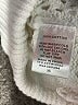 Isla 100% Cotton Houndstooth Ivory White Casual Pants Size XS - photo 8
