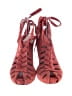 Loeffler Randall Orange Red Wedges Size 9 1/2 - photo 2