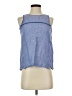 J.Crew Blue Sleeveless Blouse Size 0 - photo 1