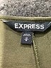 Express Solid Green Casual Dress Size M - photo 7