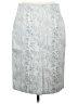 Ann Taylor Chevron-herringbone Gray Formal Skirt Size 6 - photo 2