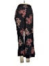Rebecca Taylor 100% Silk Floral Black Silk Pants Size XS - photo 2