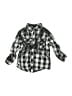Guess 100% Cotton Checkered-gingham Gray Long Sleeve Button-Down Shirt Size 3T - photo 1