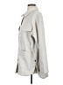 Banana Republic 100% Polyester Gray Coat Size S - photo 5